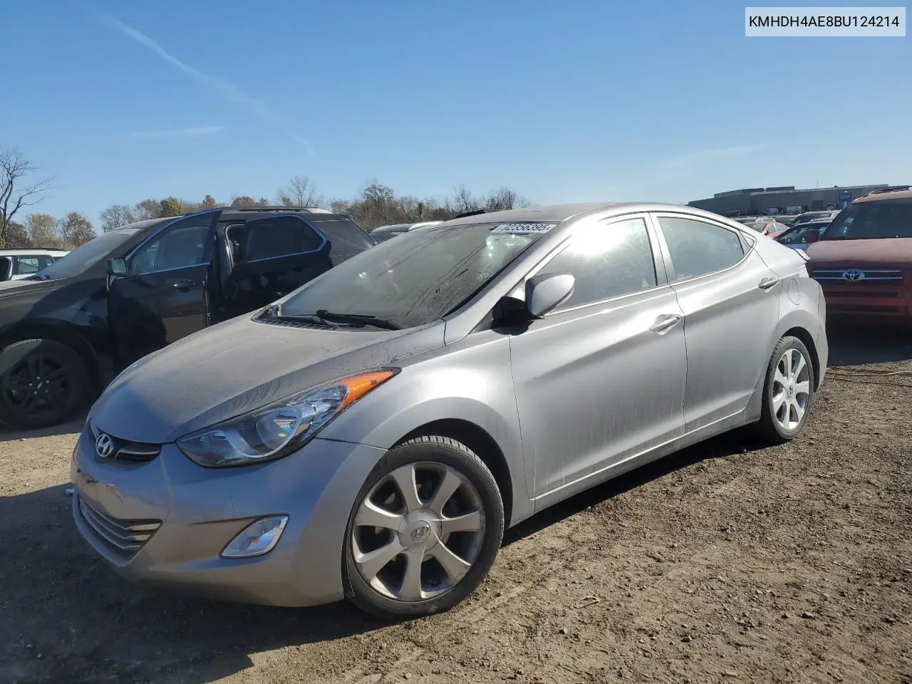 KMHDH4AE8BU124214 2011 Hyundai Elantra Gls