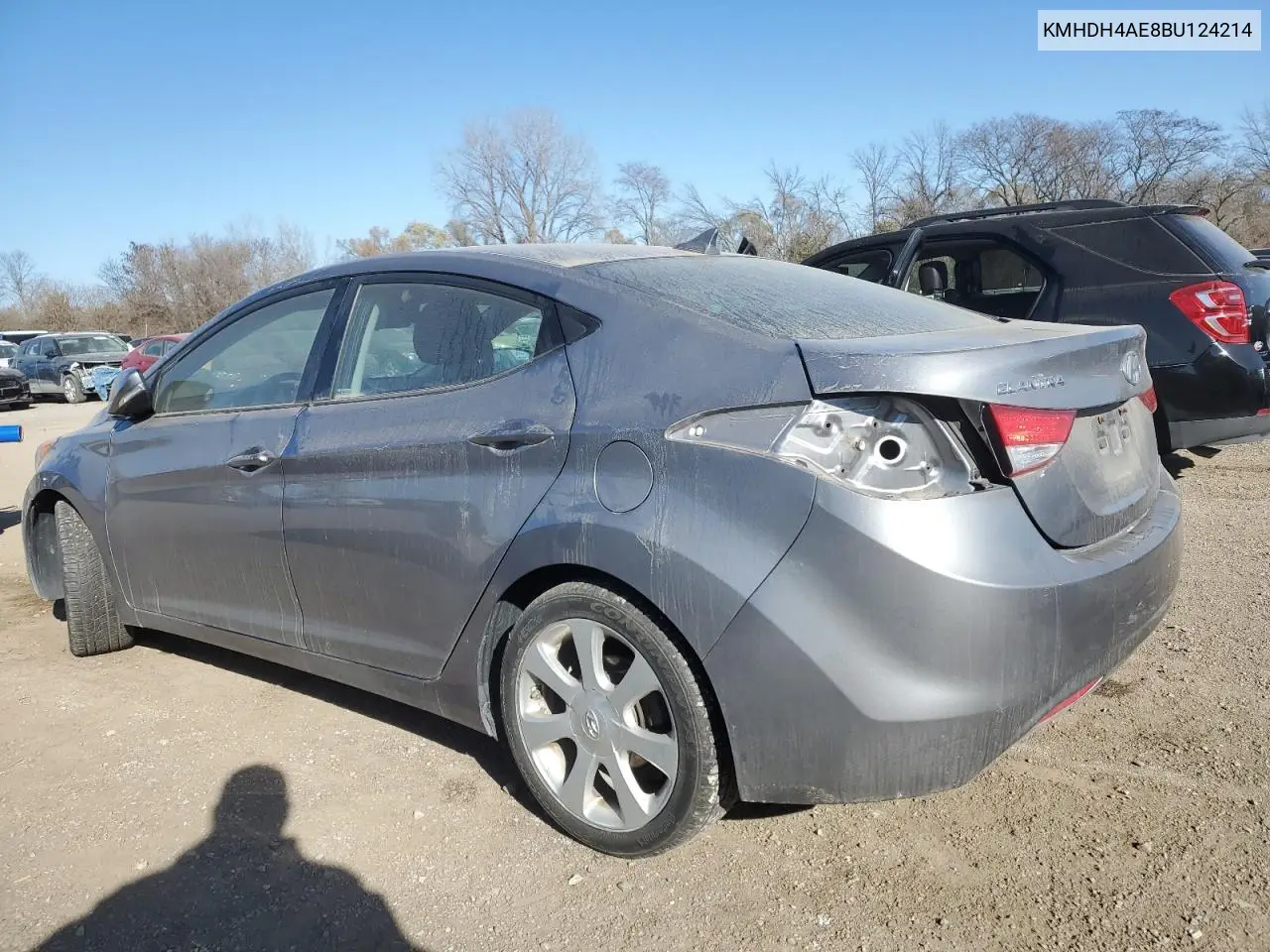 KMHDH4AE8BU124214 2011 Hyundai Elantra Gls