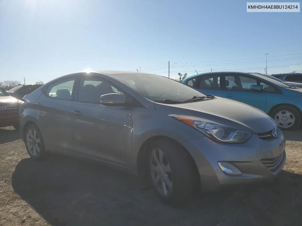 KMHDH4AE8BU124214 2011 Hyundai Elantra Gls