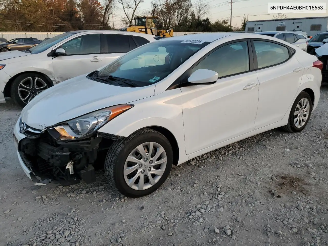 5NPDH4AE0BH016653 2011 Hyundai Elantra Gls