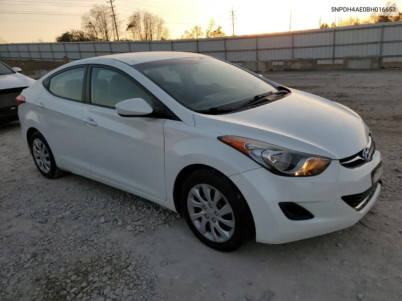 5NPDH4AE0BH016653 2011 Hyundai Elantra Gls