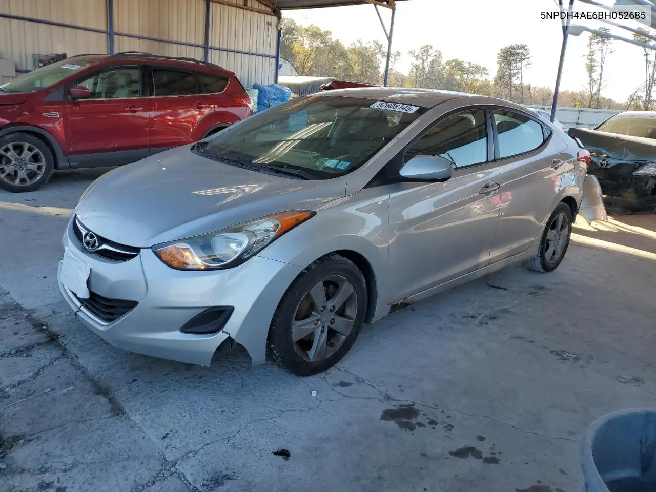 5NPDH4AE6BH052685 2011 Hyundai Elantra Gls