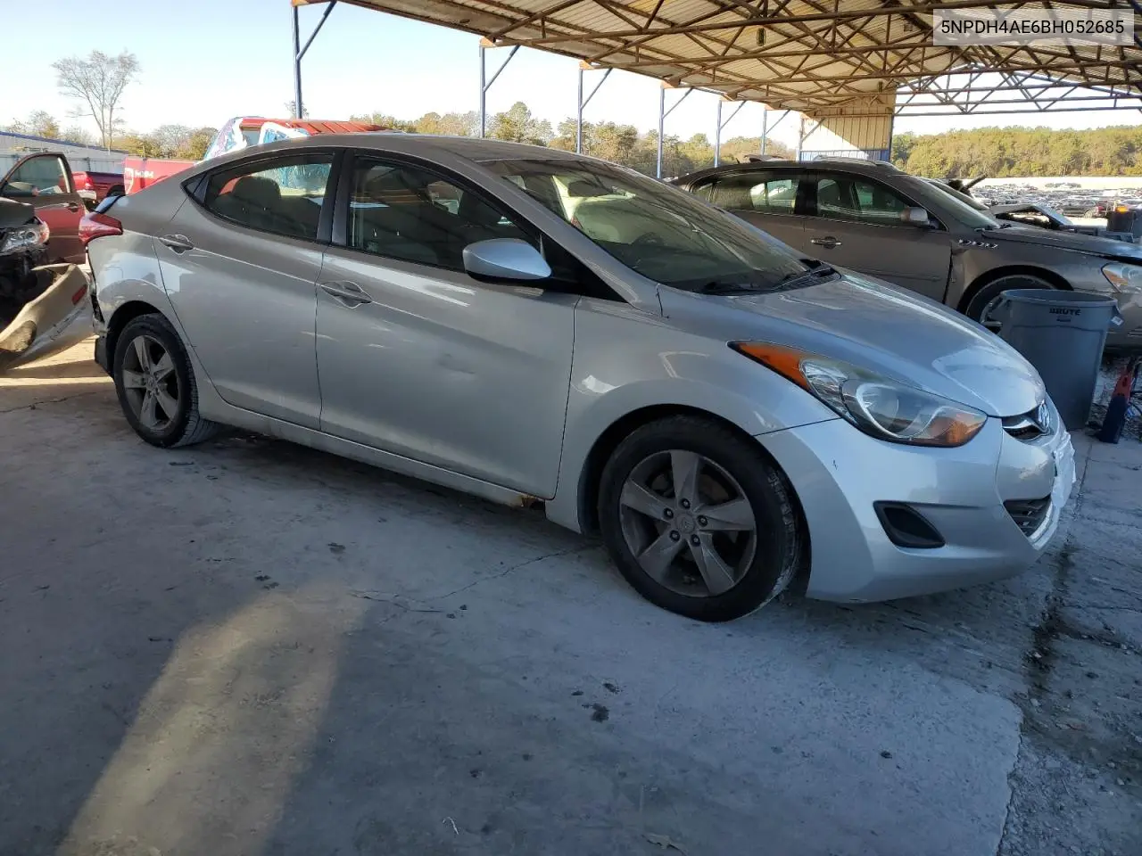 5NPDH4AE6BH052685 2011 Hyundai Elantra Gls