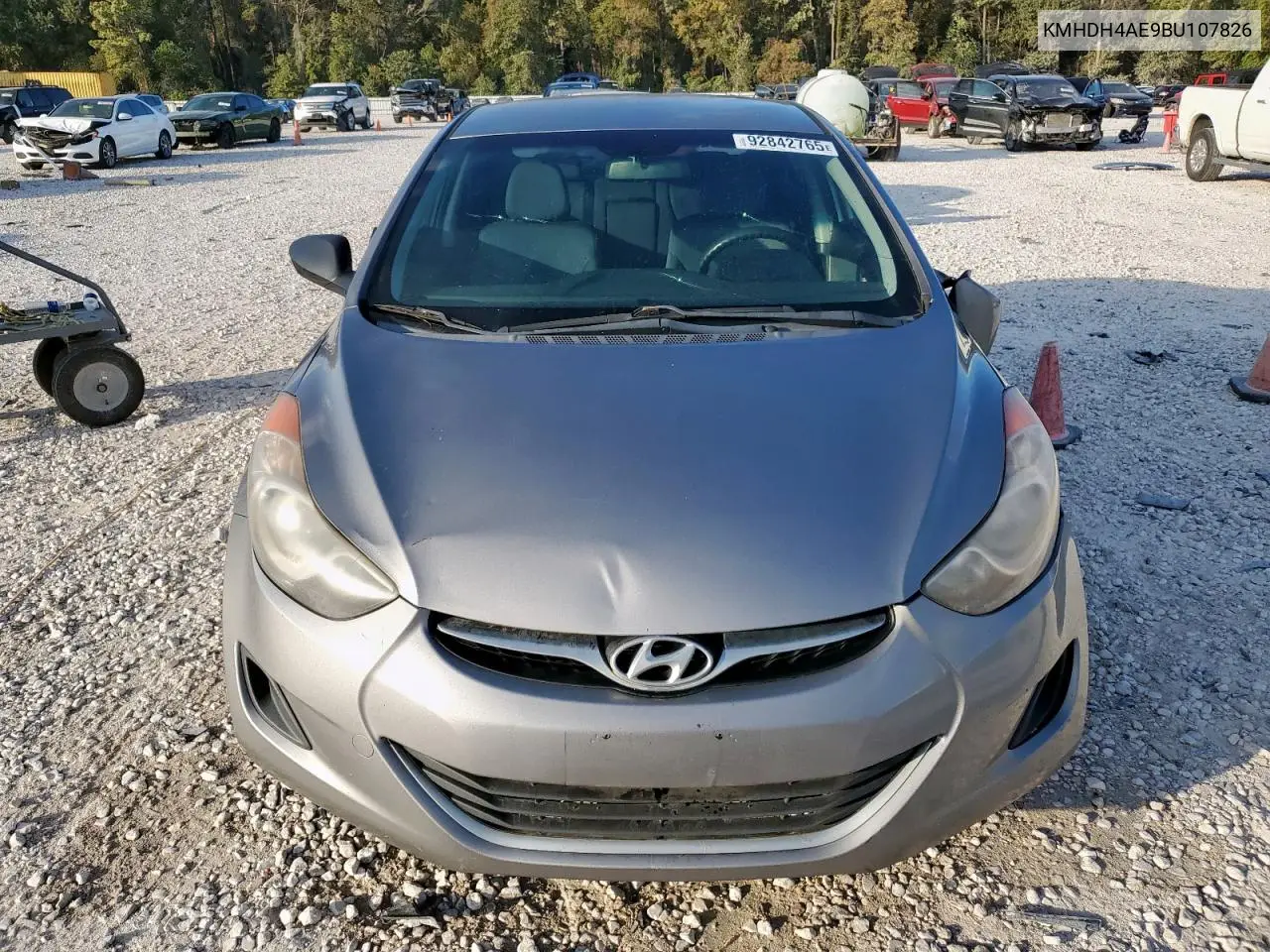 KMHDH4AE9BU107826 2011 Hyundai Elantra Gls