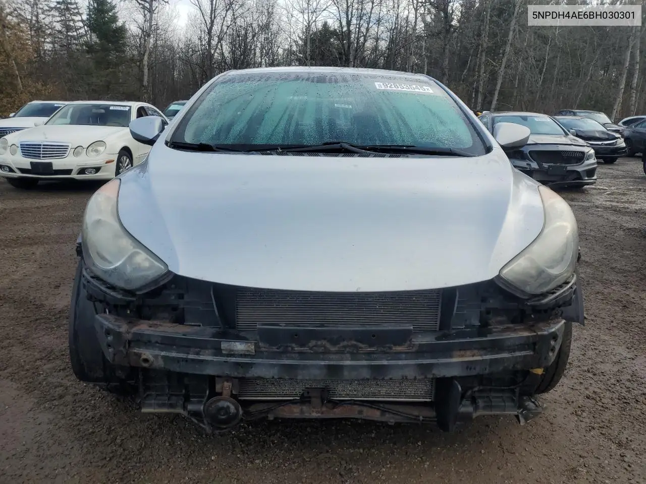5NPDH4AE6BH030301 2011 Hyundai Elantra Gls
