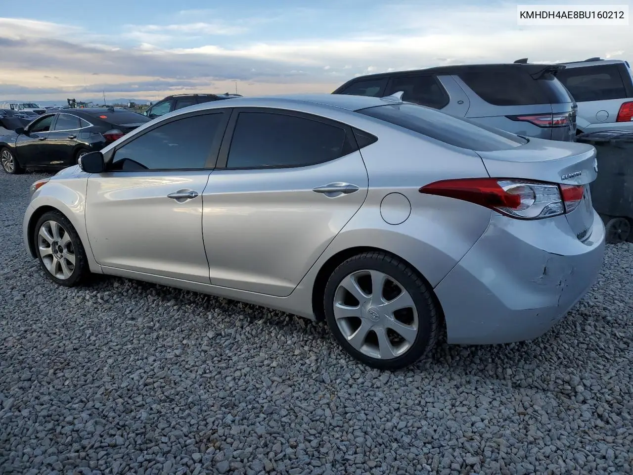 KMHDH4AE8BU160212 2011 Hyundai Elantra Gls