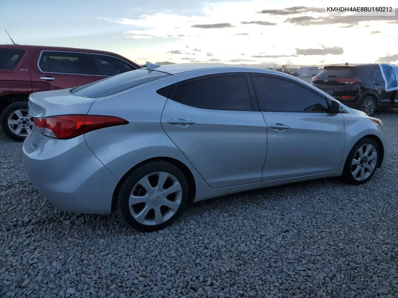 KMHDH4AE8BU160212 2011 Hyundai Elantra Gls