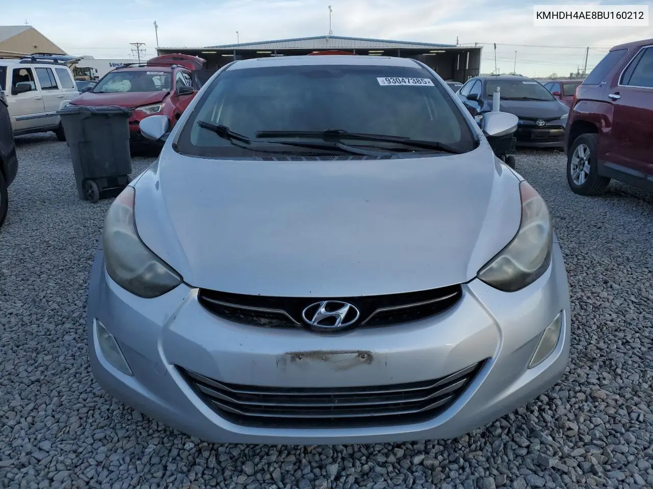 KMHDH4AE8BU160212 2011 Hyundai Elantra Gls