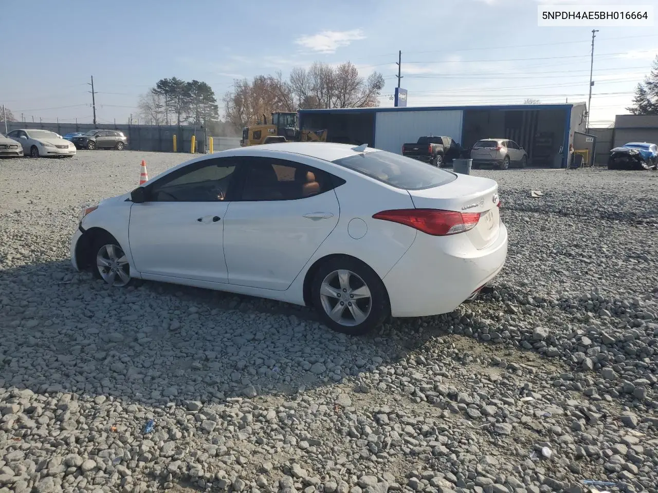 5NPDH4AE5BH016664 2011 Hyundai Elantra Gls
