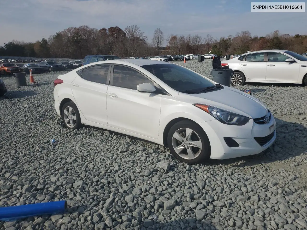 5NPDH4AE5BH016664 2011 Hyundai Elantra Gls