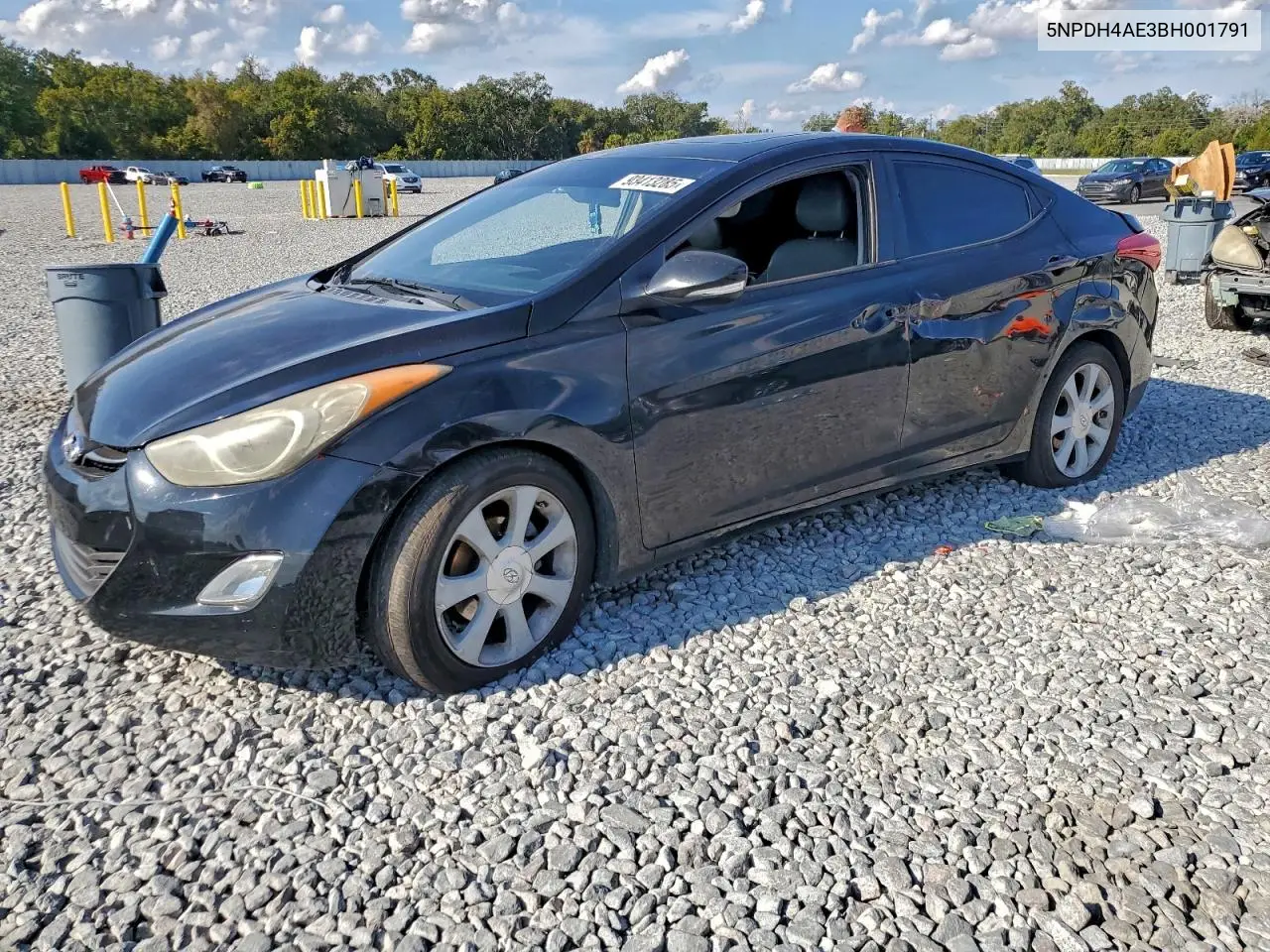 5NPDH4AE3BH001791 2011 Hyundai Elantra Gls