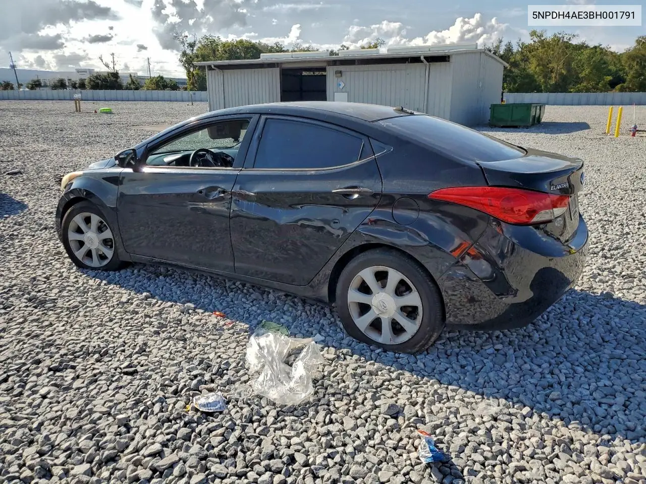 5NPDH4AE3BH001791 2011 Hyundai Elantra Gls