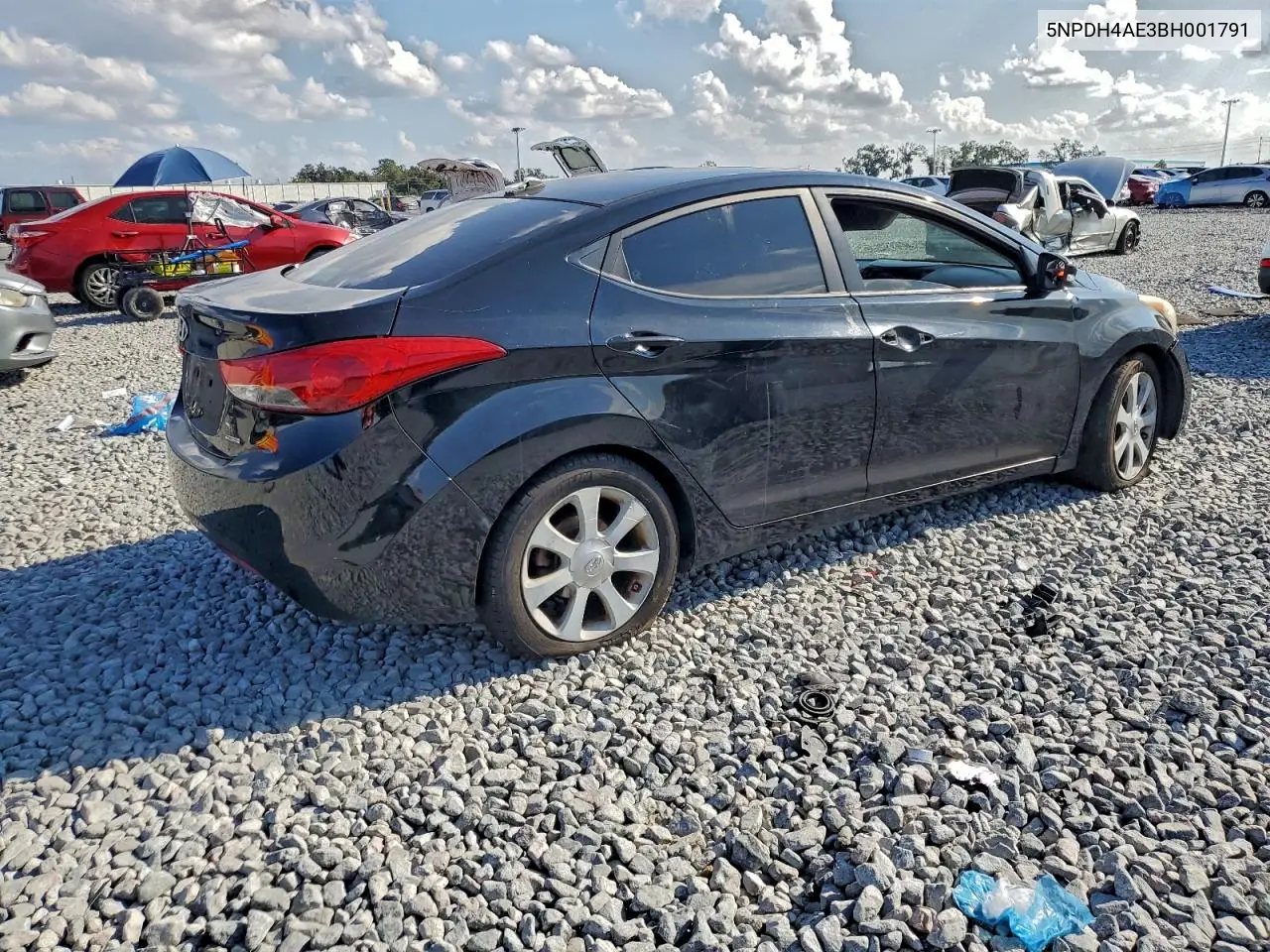 5NPDH4AE3BH001791 2011 Hyundai Elantra Gls