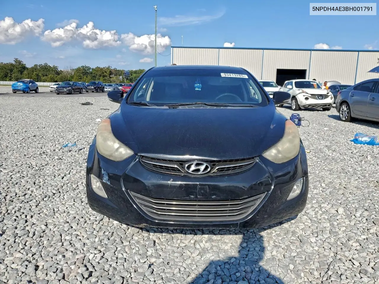 5NPDH4AE3BH001791 2011 Hyundai Elantra Gls