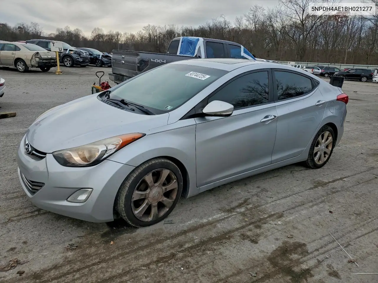 5NPDH4AE1BH021277 2011 Hyundai Elantra Gls