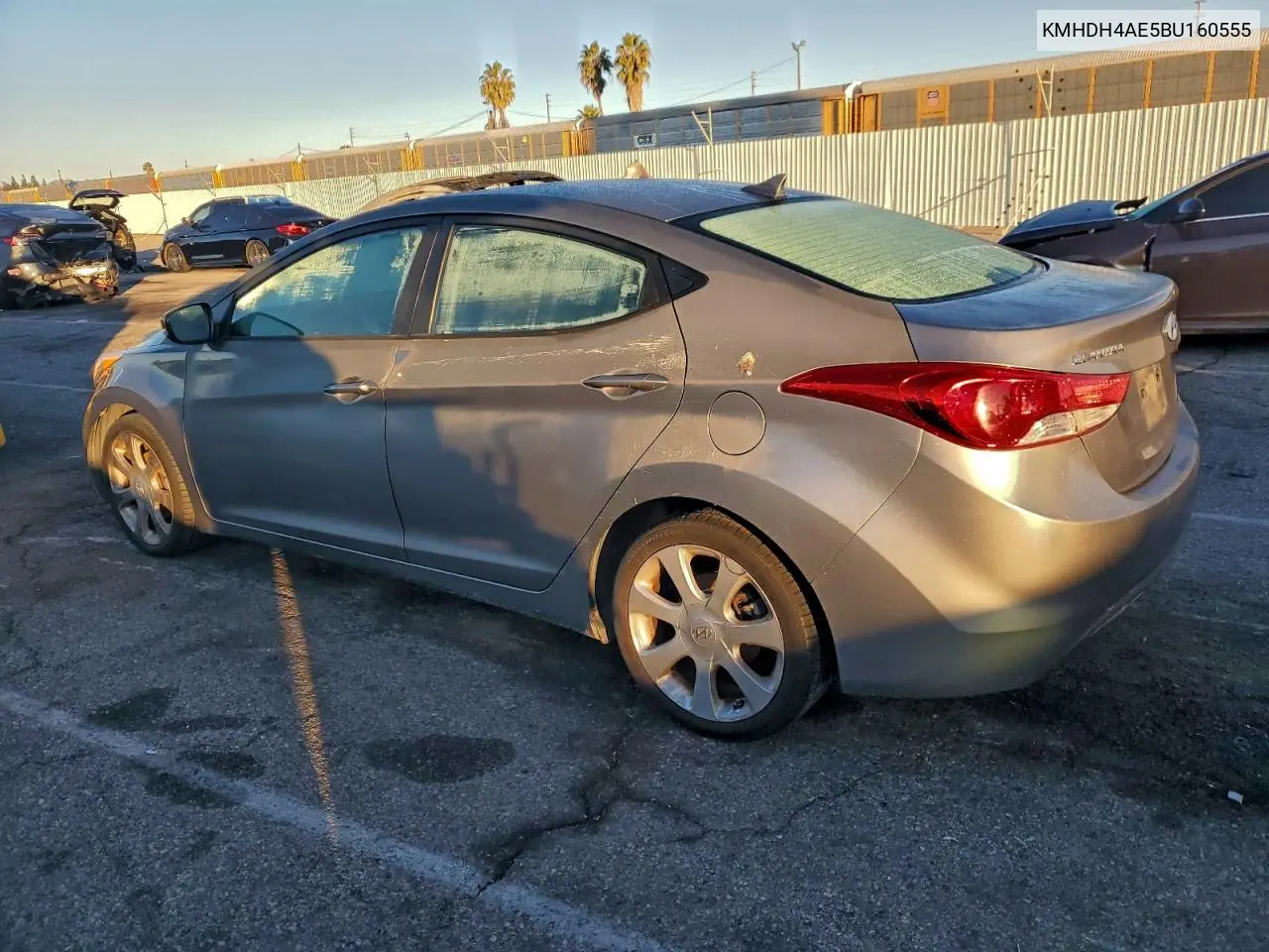 KMHDH4AE5BU160555 2011 Hyundai Elantra Gls