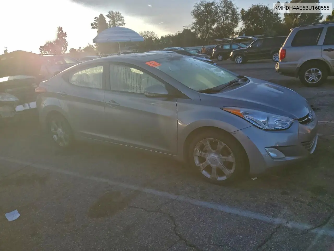 KMHDH4AE5BU160555 2011 Hyundai Elantra Gls