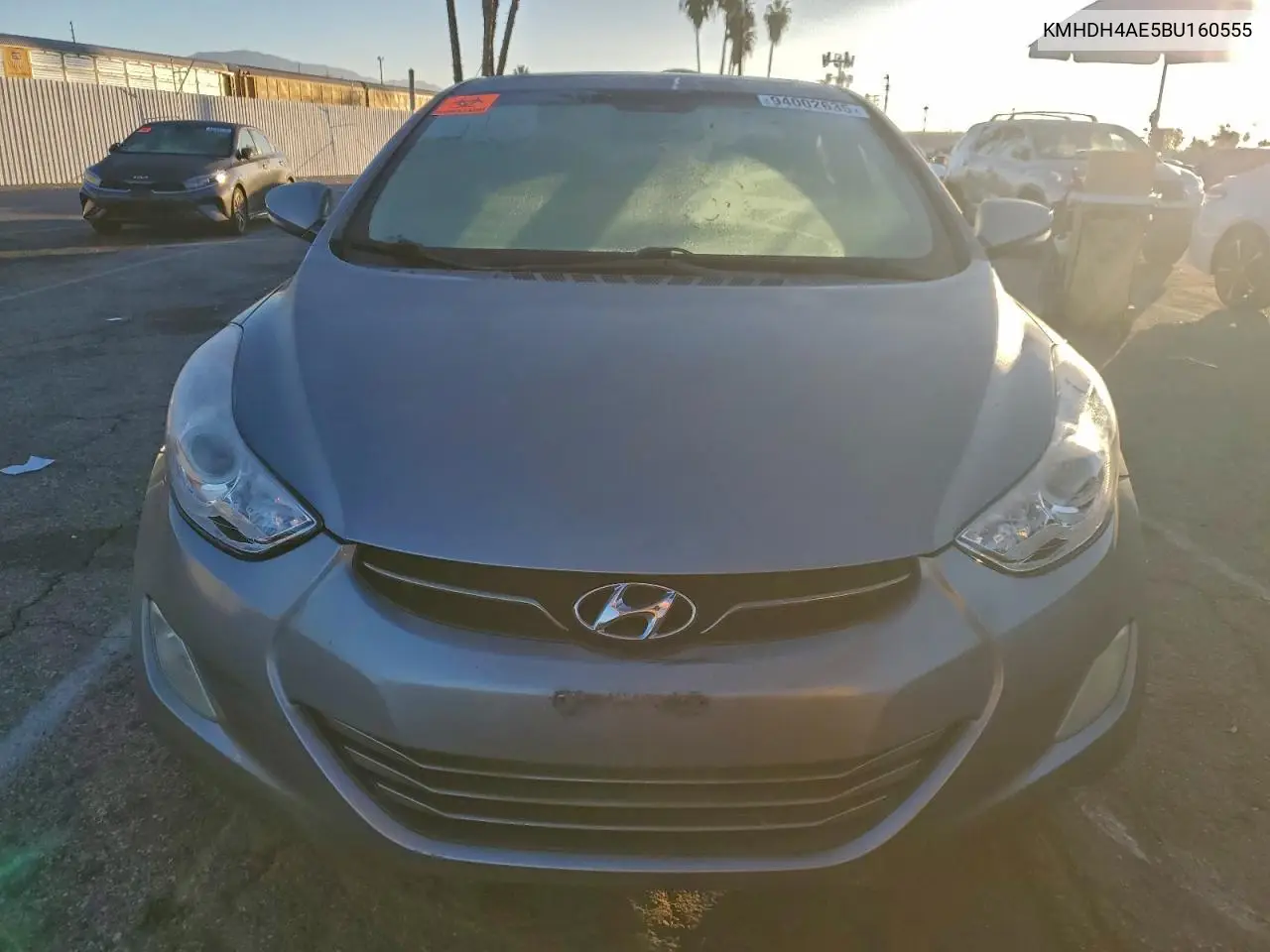 KMHDH4AE5BU160555 2011 Hyundai Elantra Gls