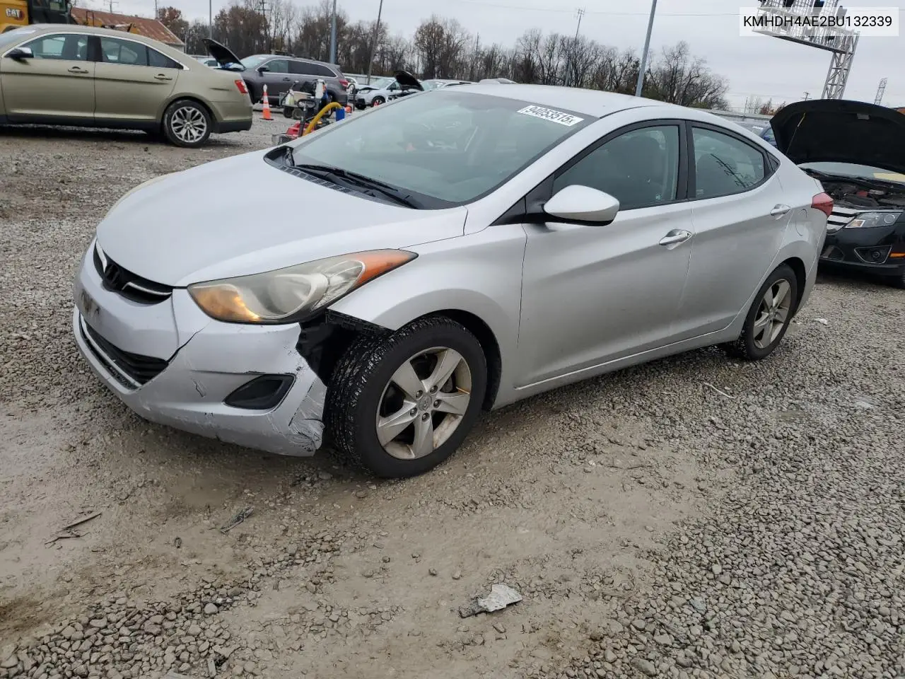KMHDH4AE2BU132339 2011 Hyundai Elantra Gls