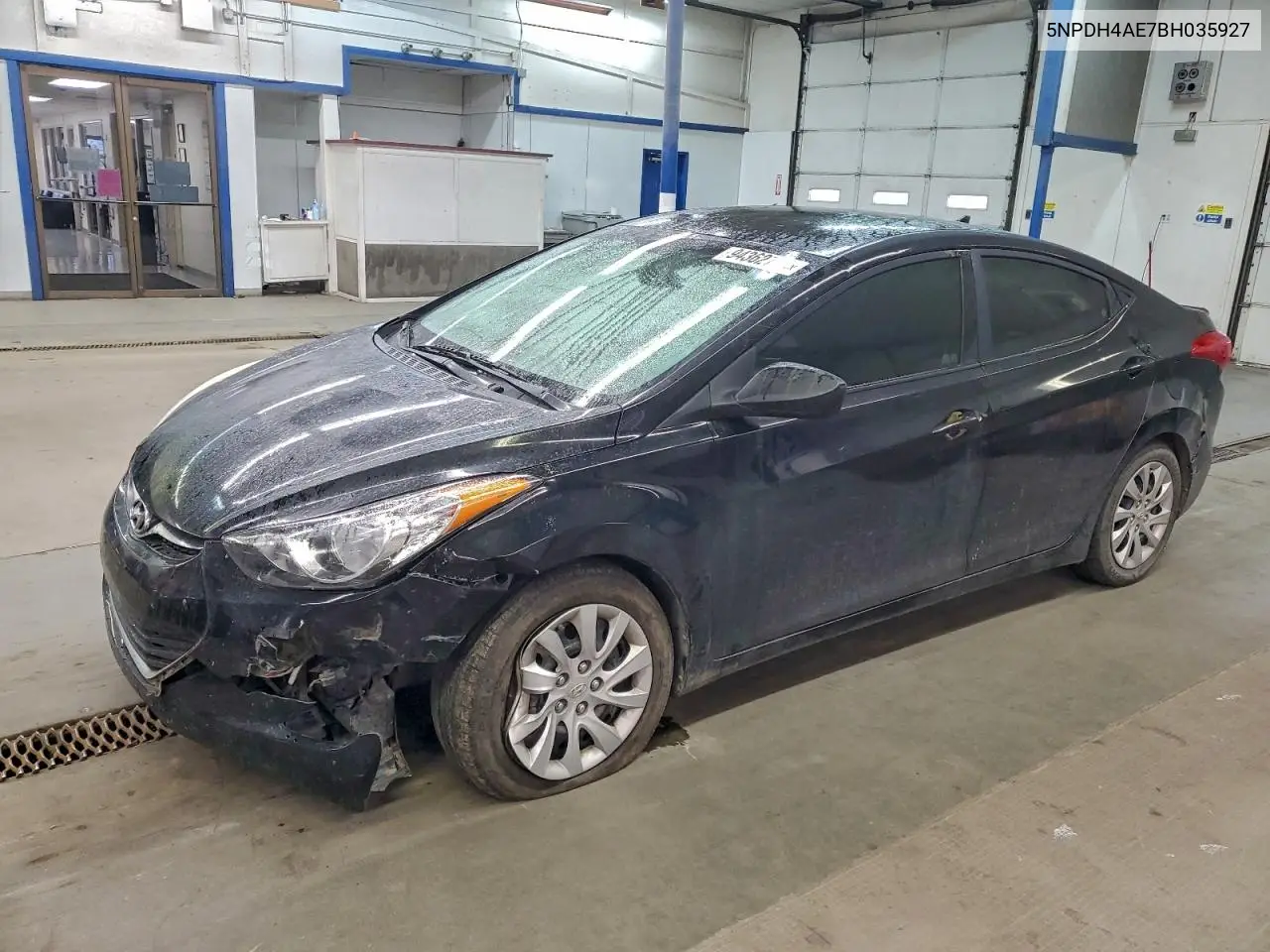 5NPDH4AE7BH035927 2011 Hyundai Elantra Gls