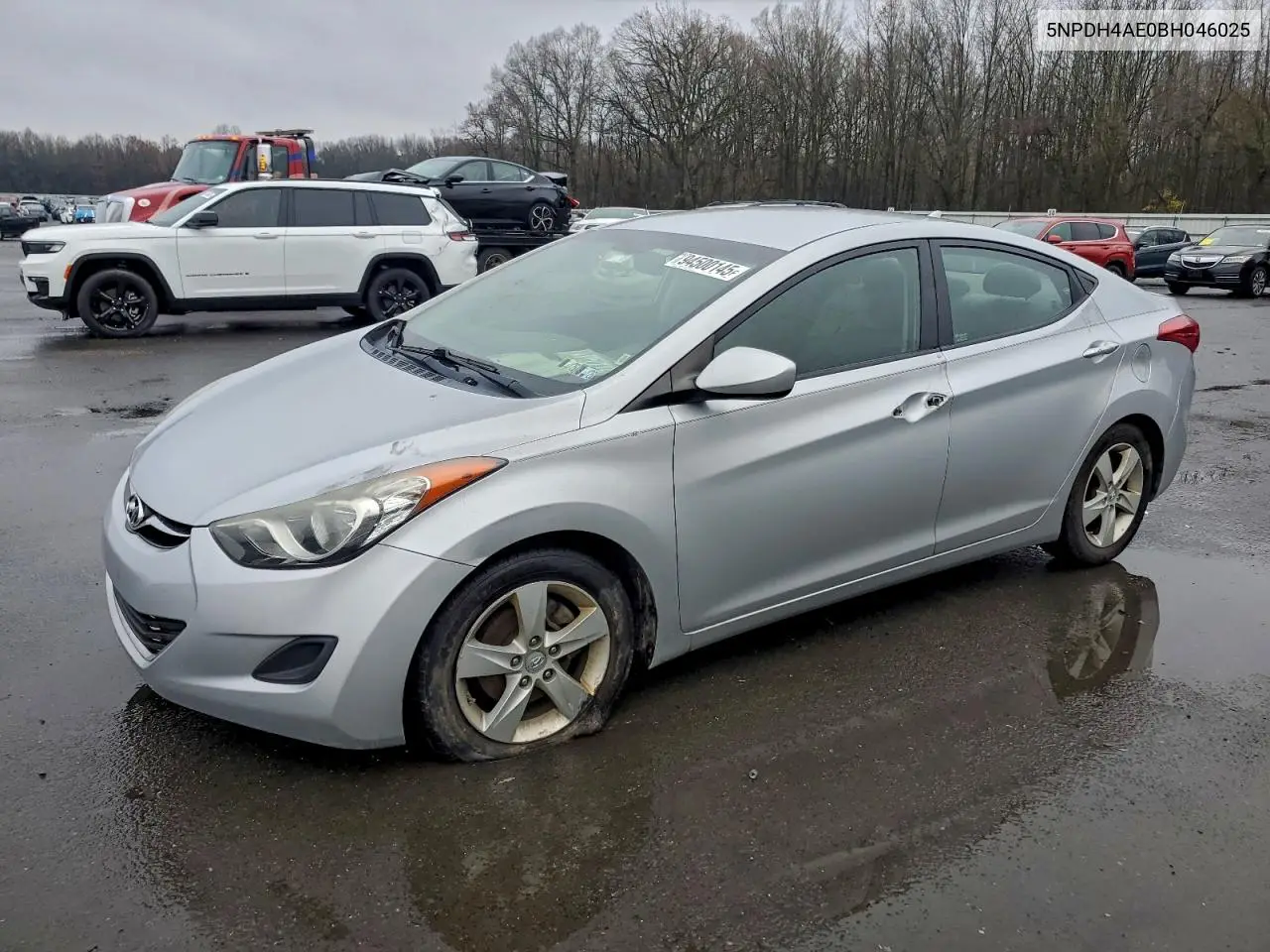 5NPDH4AE0BH046025 2011 Hyundai Elantra Gls