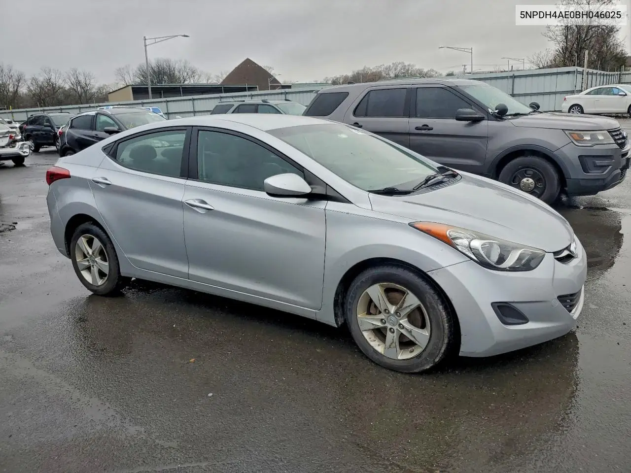 5NPDH4AE0BH046025 2011 Hyundai Elantra Gls