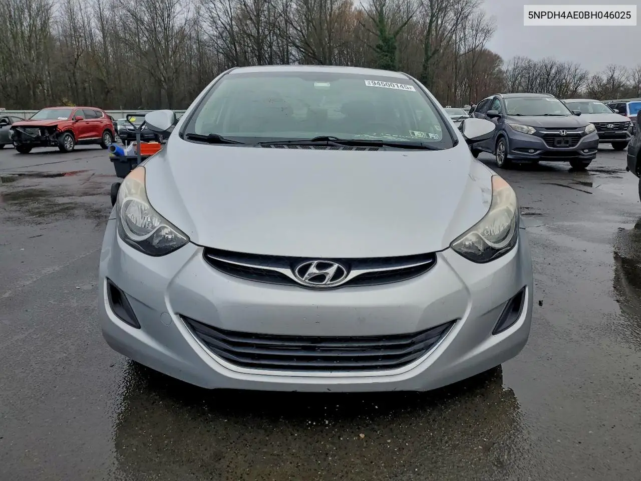 5NPDH4AE0BH046025 2011 Hyundai Elantra Gls