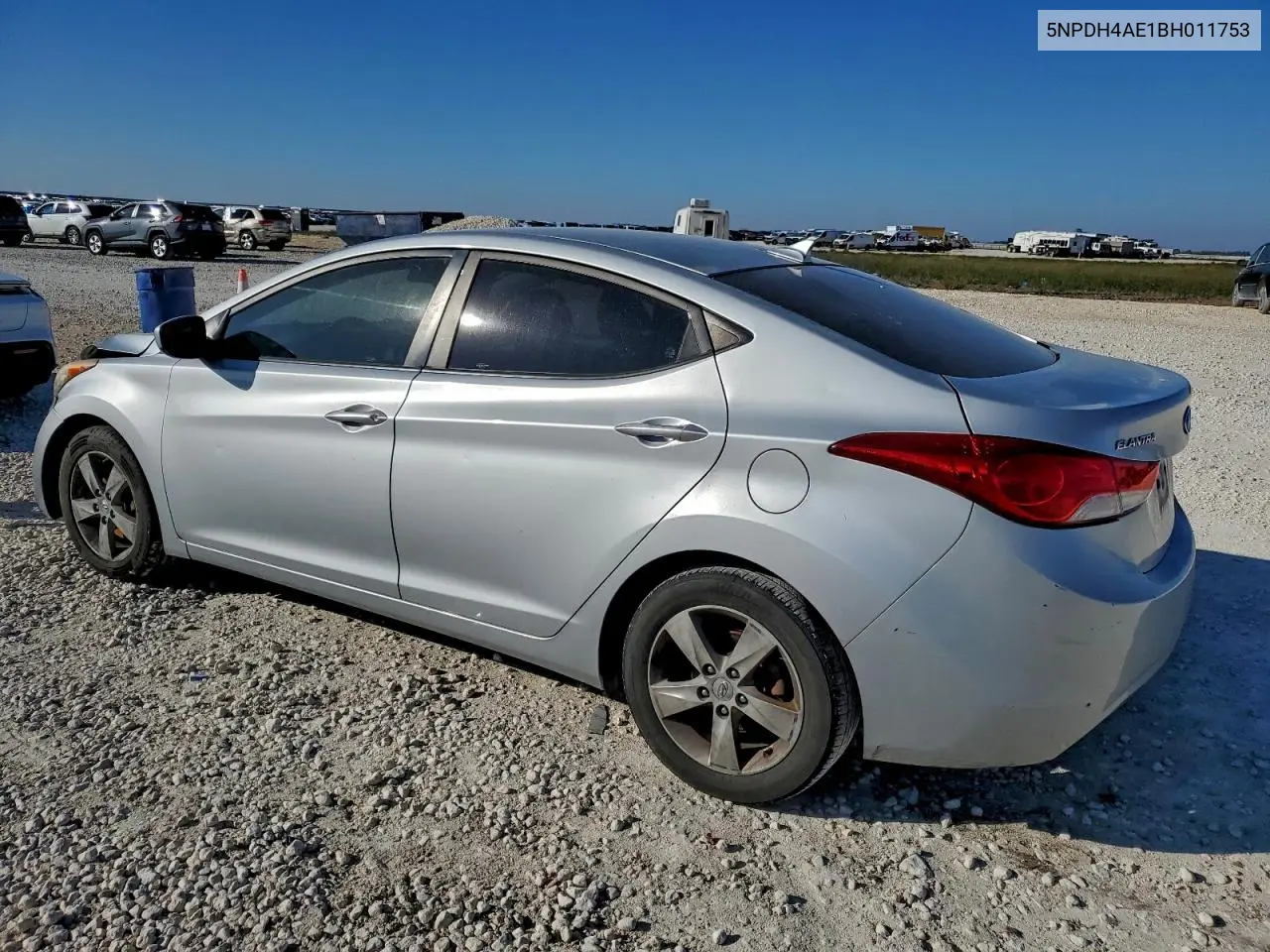 5NPDH4AE1BH011753 2011 Hyundai Elantra Gls