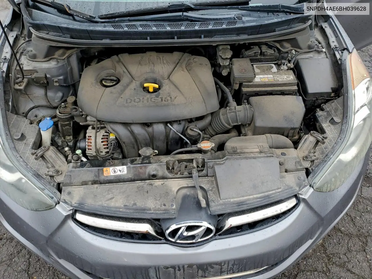 5NPDH4AE6BH039628 2011 Hyundai Elantra Gls