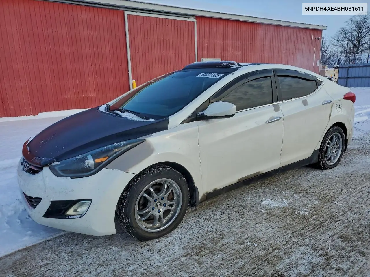 5NPDH4AE4BH031611 2011 Hyundai Elantra Gls