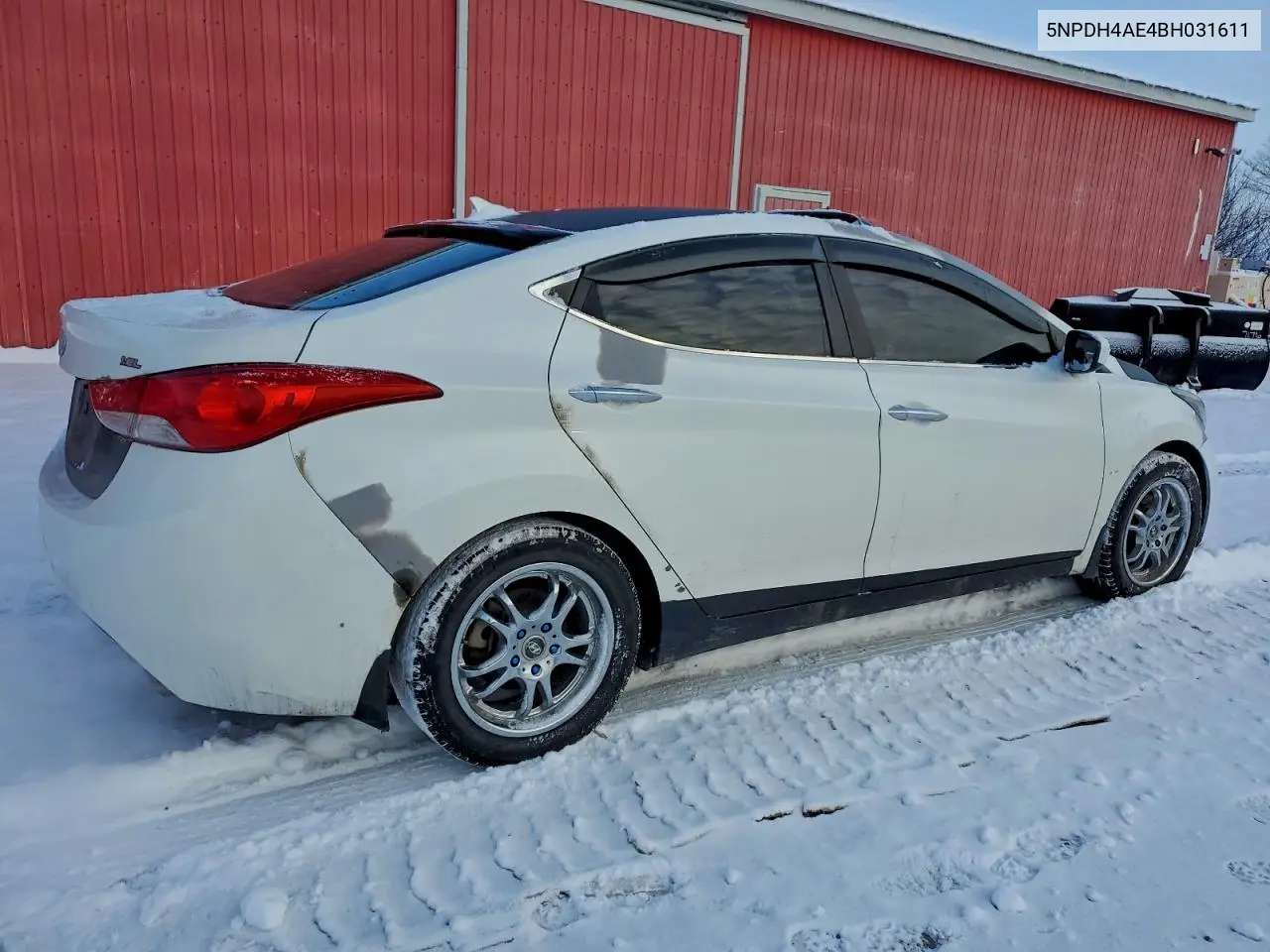 5NPDH4AE4BH031611 2011 Hyundai Elantra Gls