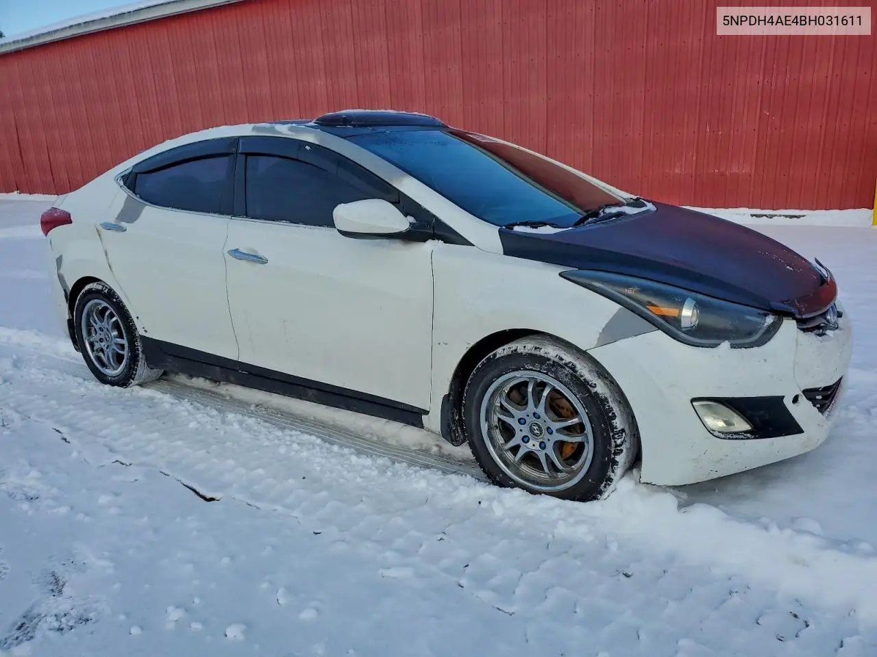 5NPDH4AE4BH031611 2011 Hyundai Elantra Gls