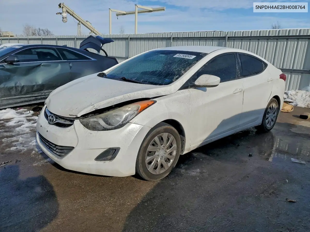5NPDH4AE2BH008764 2011 Hyundai Elantra Gls