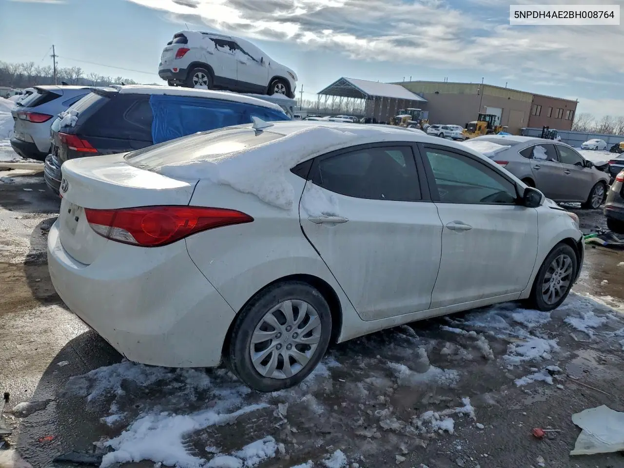 5NPDH4AE2BH008764 2011 Hyundai Elantra Gls