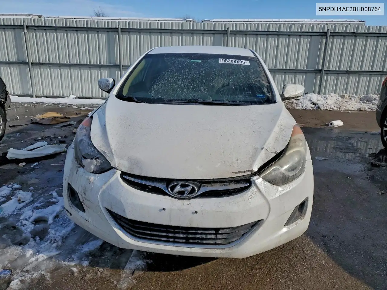 5NPDH4AE2BH008764 2011 Hyundai Elantra Gls