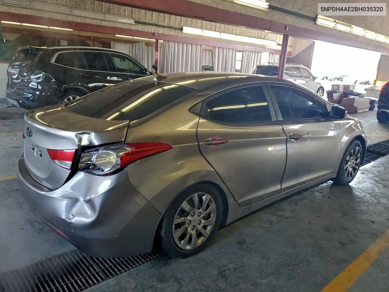 5NPDH4AE2BH035320 2011 Hyundai Elantra Gls