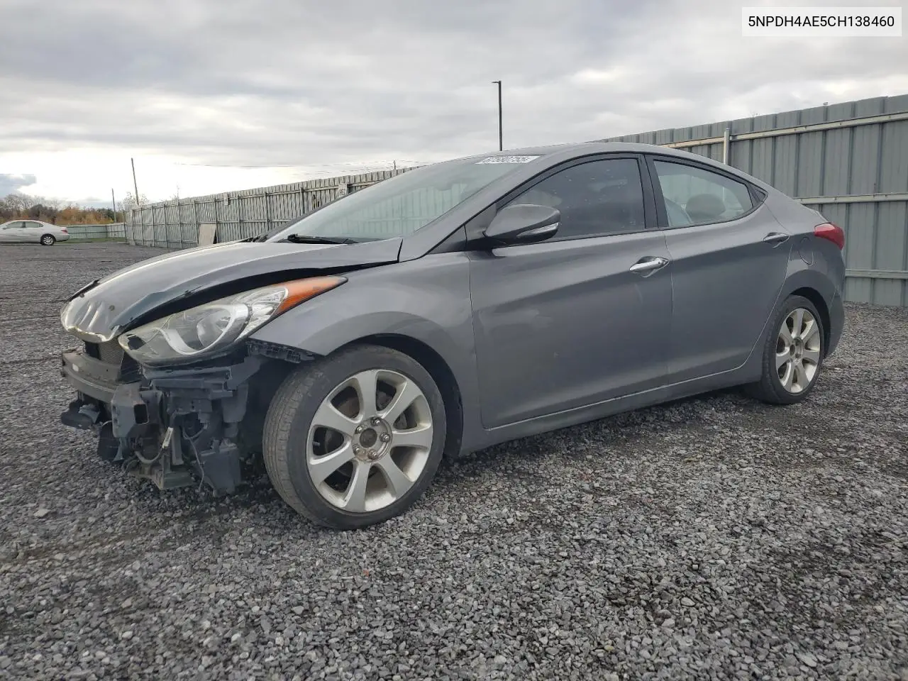 5NPDH4AE5CH138460 2012 Hyundai Elantra Gls