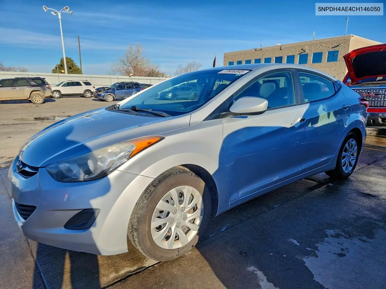 5NPDH4AE4CH146050 2012 Hyundai Elantra Gls