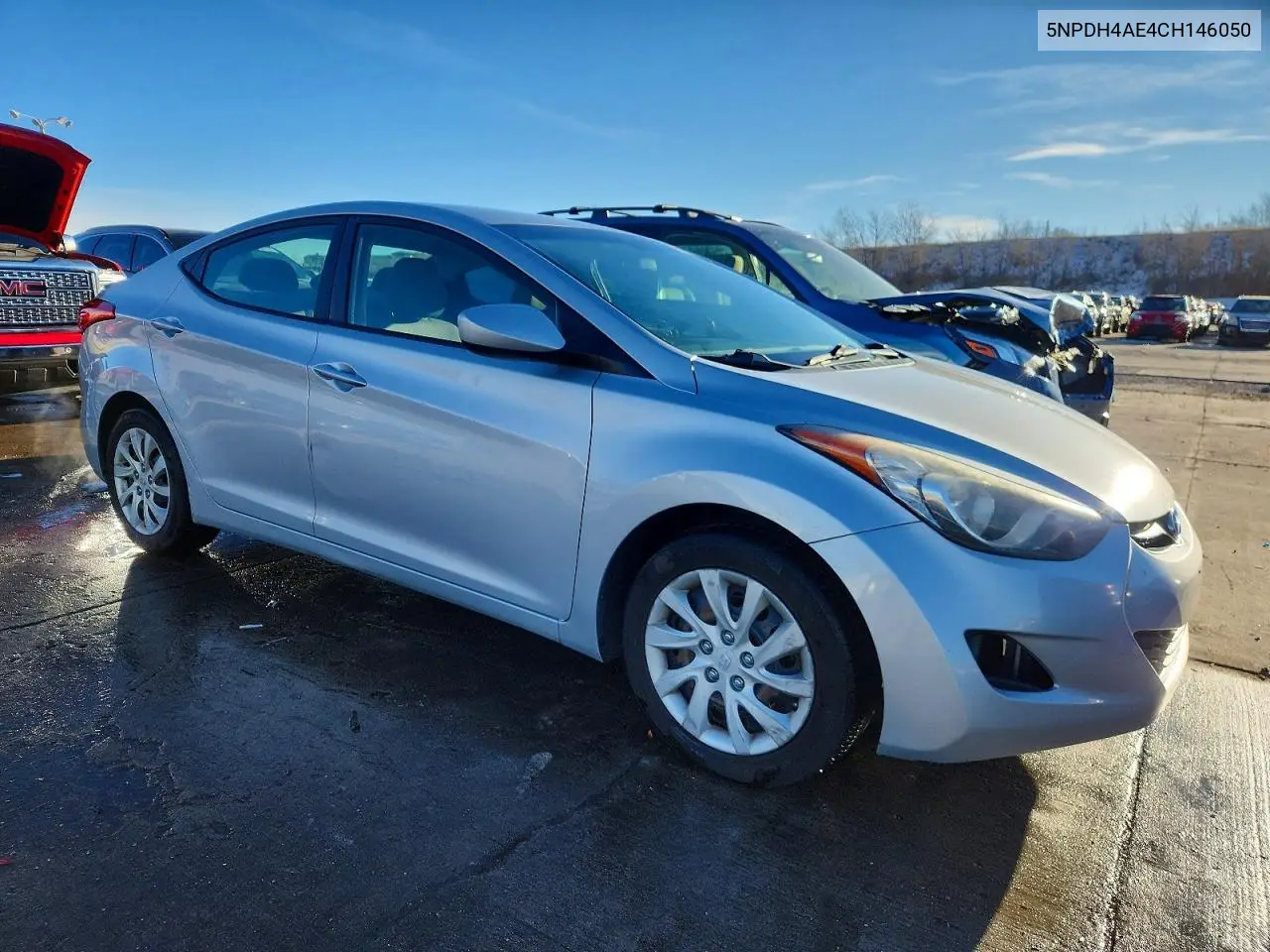 5NPDH4AE4CH146050 2012 Hyundai Elantra Gls