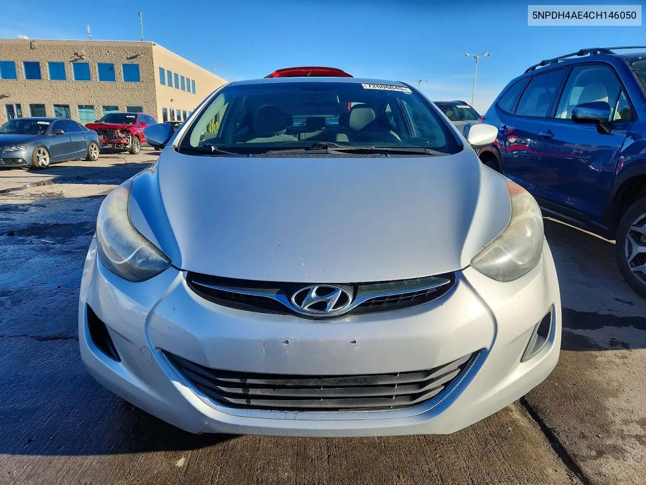 5NPDH4AE4CH146050 2012 Hyundai Elantra Gls