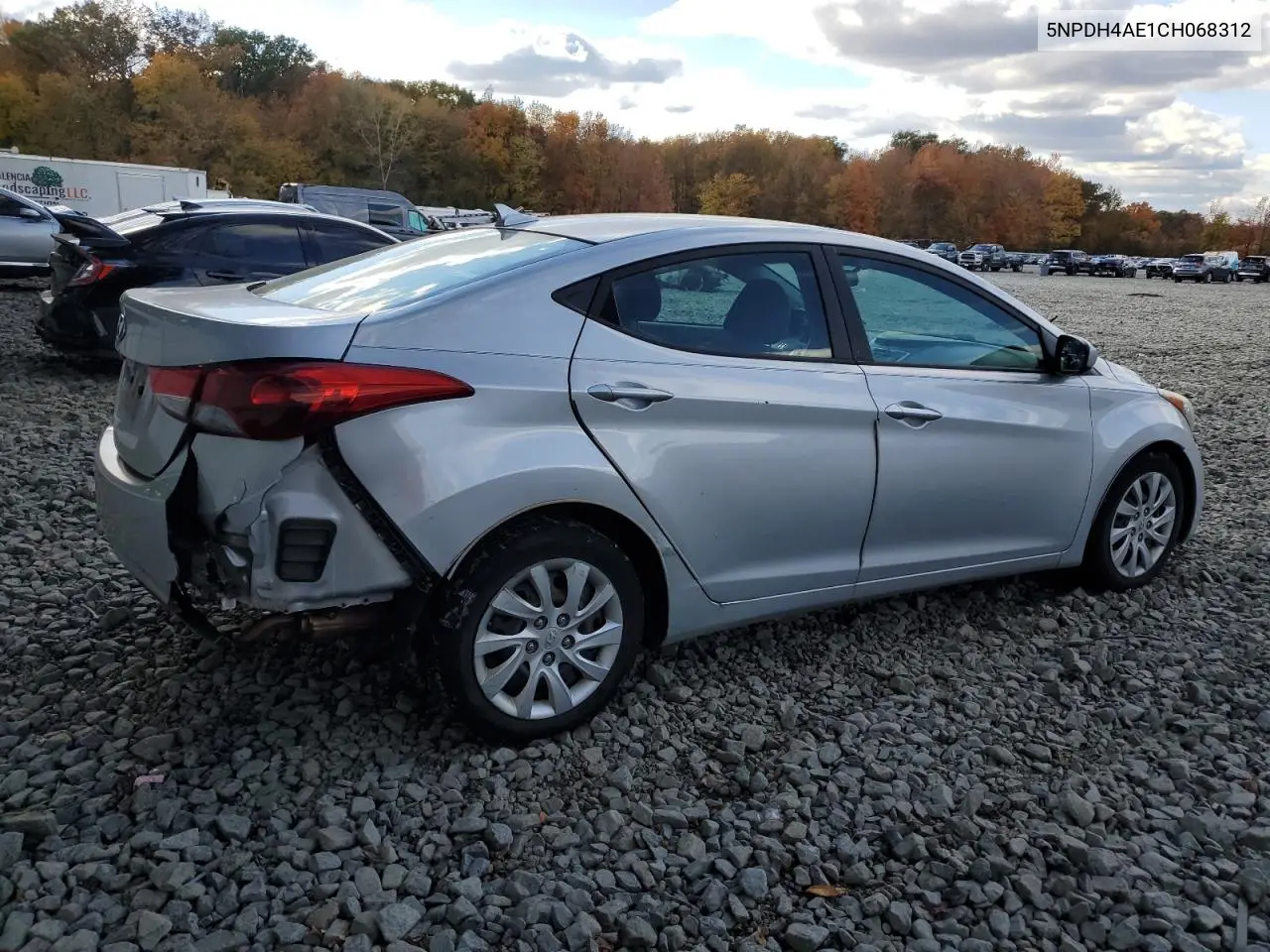 5NPDH4AE1CH068312 2012 Hyundai Elantra Gls