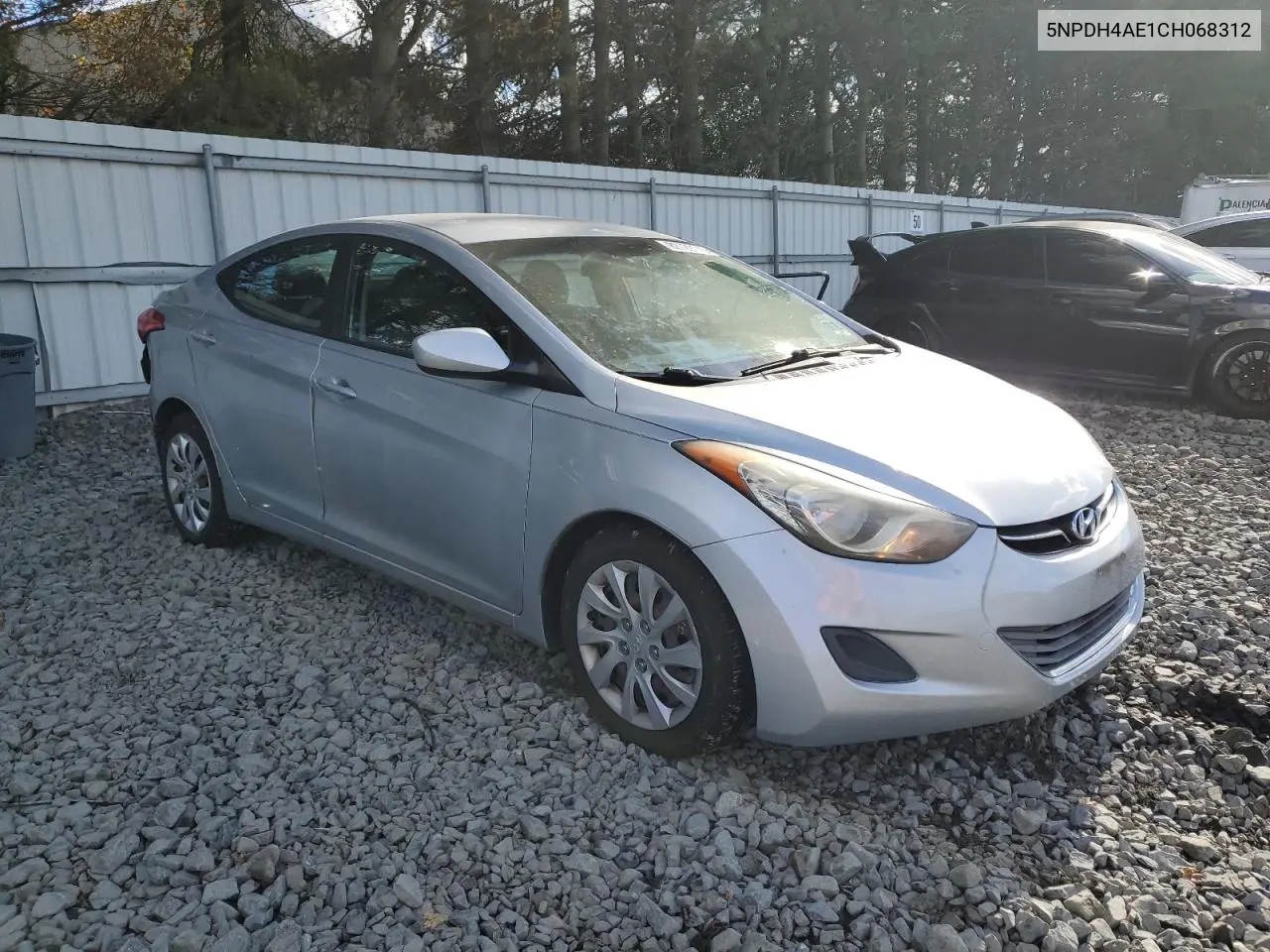 5NPDH4AE1CH068312 2012 Hyundai Elantra Gls