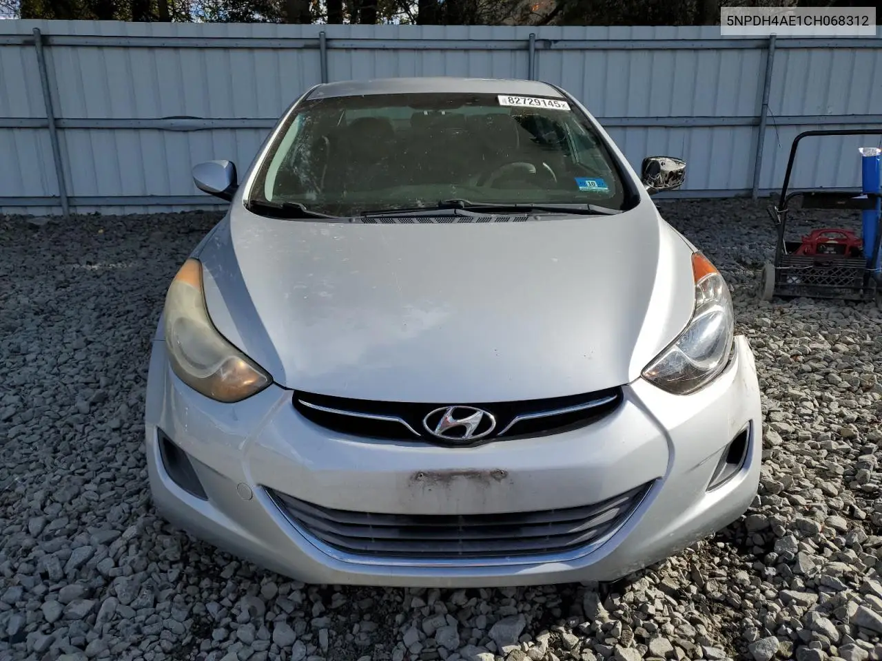 5NPDH4AE1CH068312 2012 Hyundai Elantra Gls