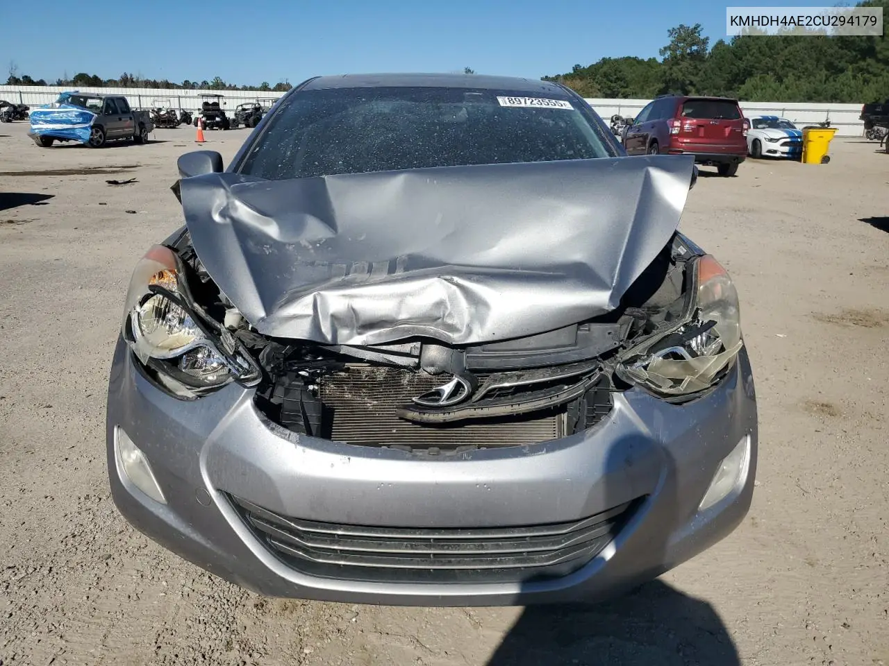 KMHDH4AE2CU294179 2012 Hyundai Elantra Gls