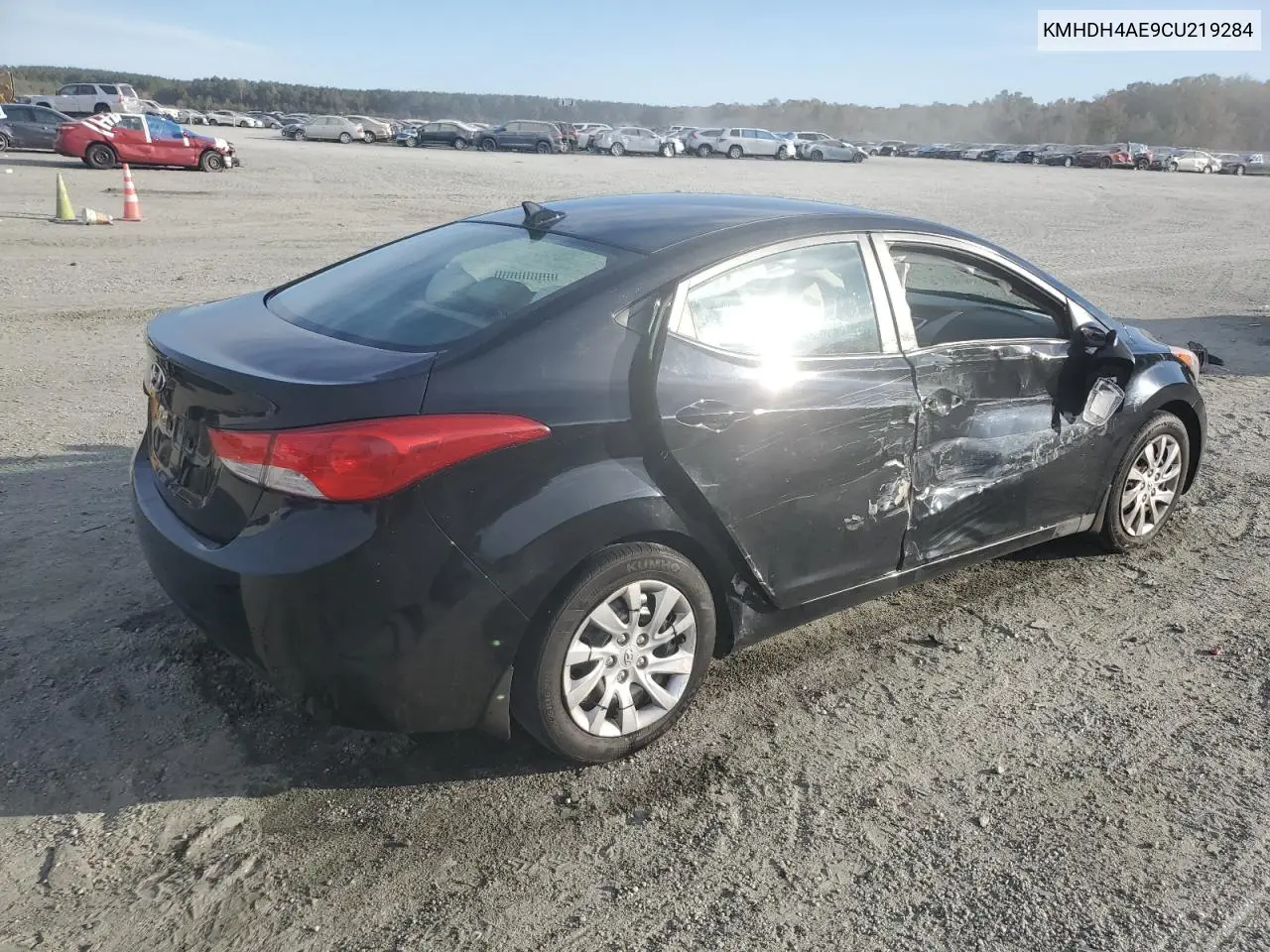 KMHDH4AE9CU219284 2012 Hyundai Elantra Gls