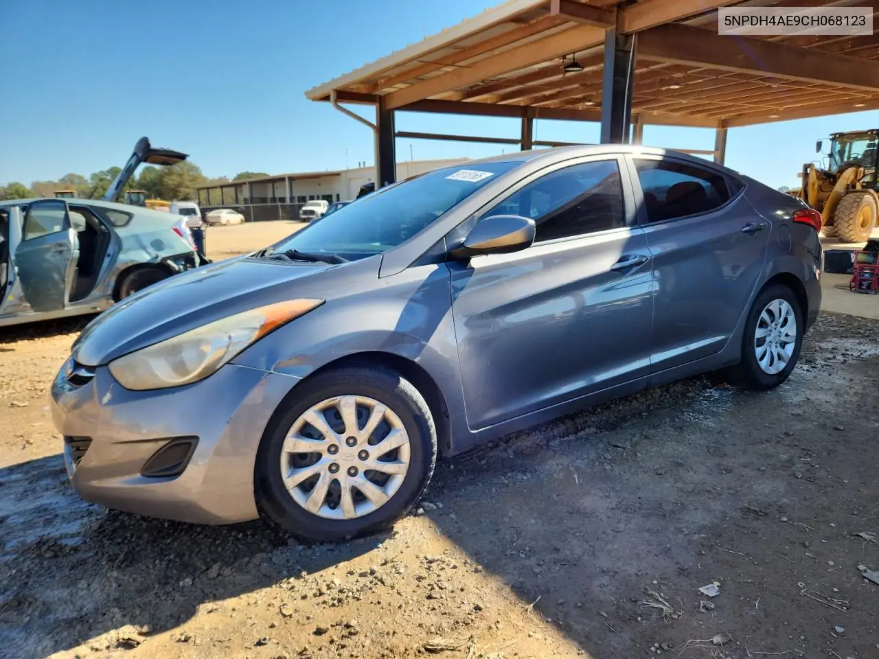5NPDH4AE9CH068123 2012 Hyundai Elantra Gls