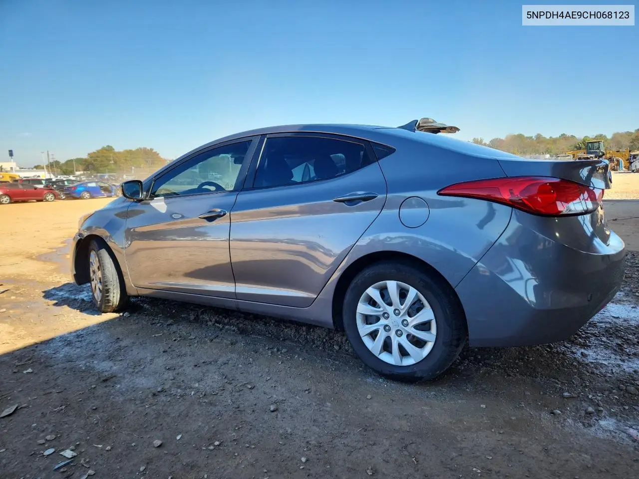 5NPDH4AE9CH068123 2012 Hyundai Elantra Gls