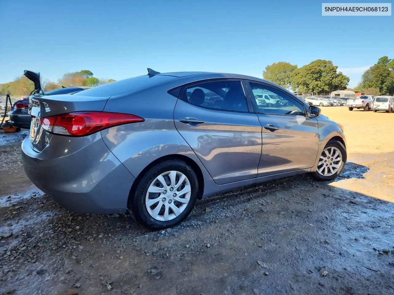 5NPDH4AE9CH068123 2012 Hyundai Elantra Gls