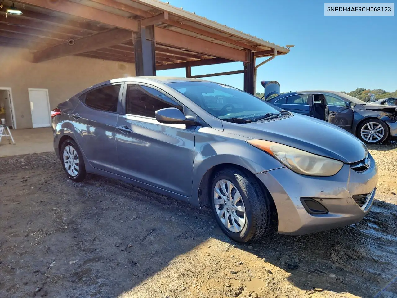 5NPDH4AE9CH068123 2012 Hyundai Elantra Gls