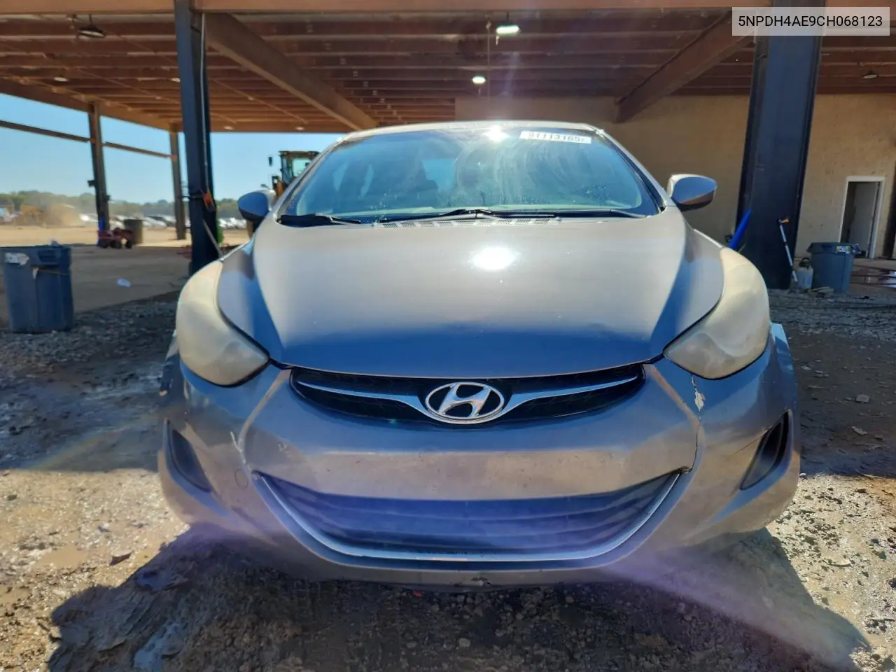 5NPDH4AE9CH068123 2012 Hyundai Elantra Gls